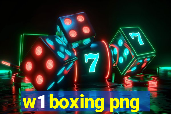 w1 boxing png